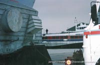 BH7 being moved to The Hovercraft Museum